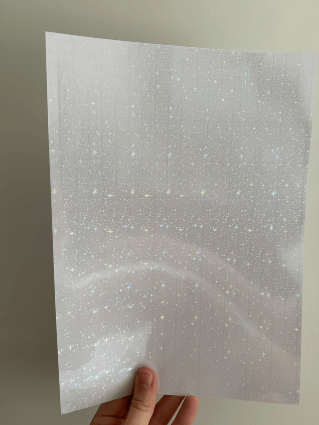Glitter Laminating Sheet A4